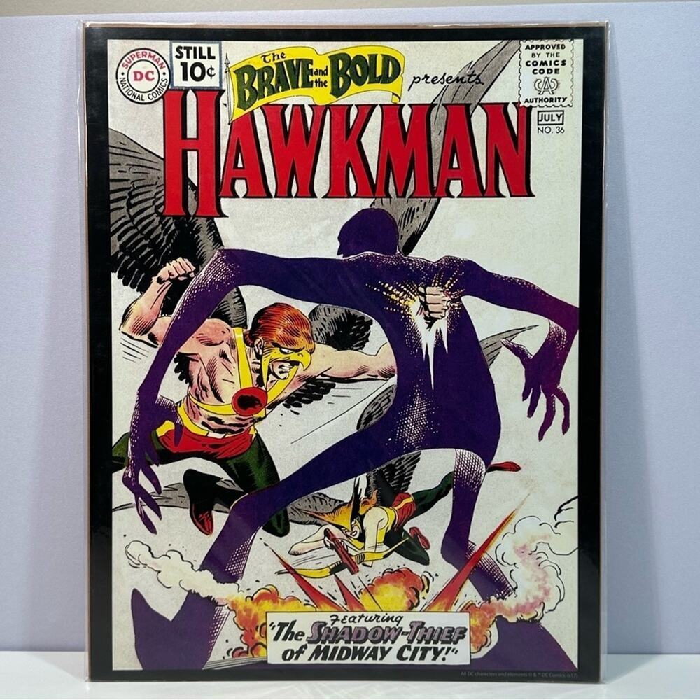 Poster: DC Comics - #36 The Brave and the Bold, July 1961